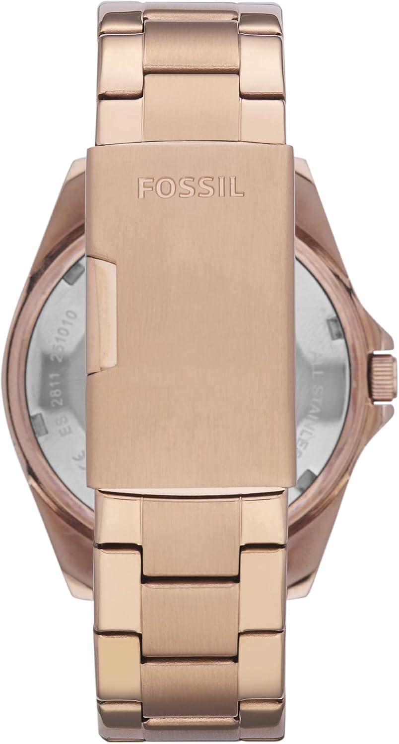 imageFossil Womens Riley Stainless Steel Multifunction WatchRose Gold