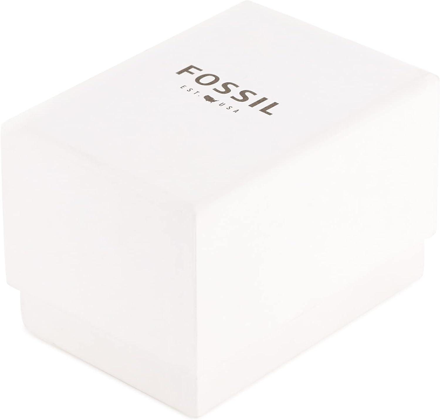 imageFossil Womens Rose GoldTone Stainless Steel Chain or Beaded Bracelet for WomenRose Gold White Bead