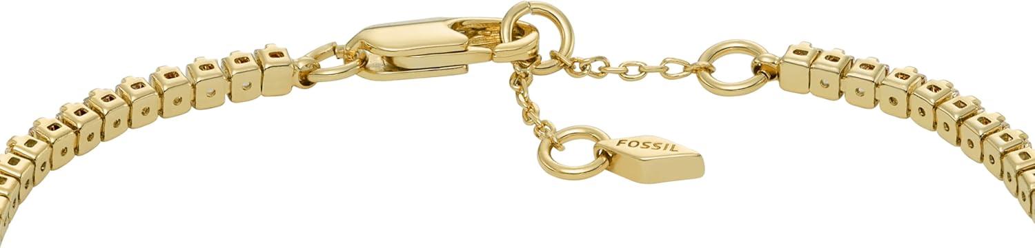 imageFossil Womens Stainless Steel Chain BraceletEllis Chain