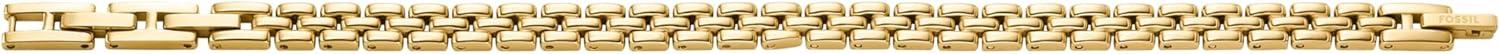 imageFossil Womens Stainless Steel Chain BraceletGold Arden Links