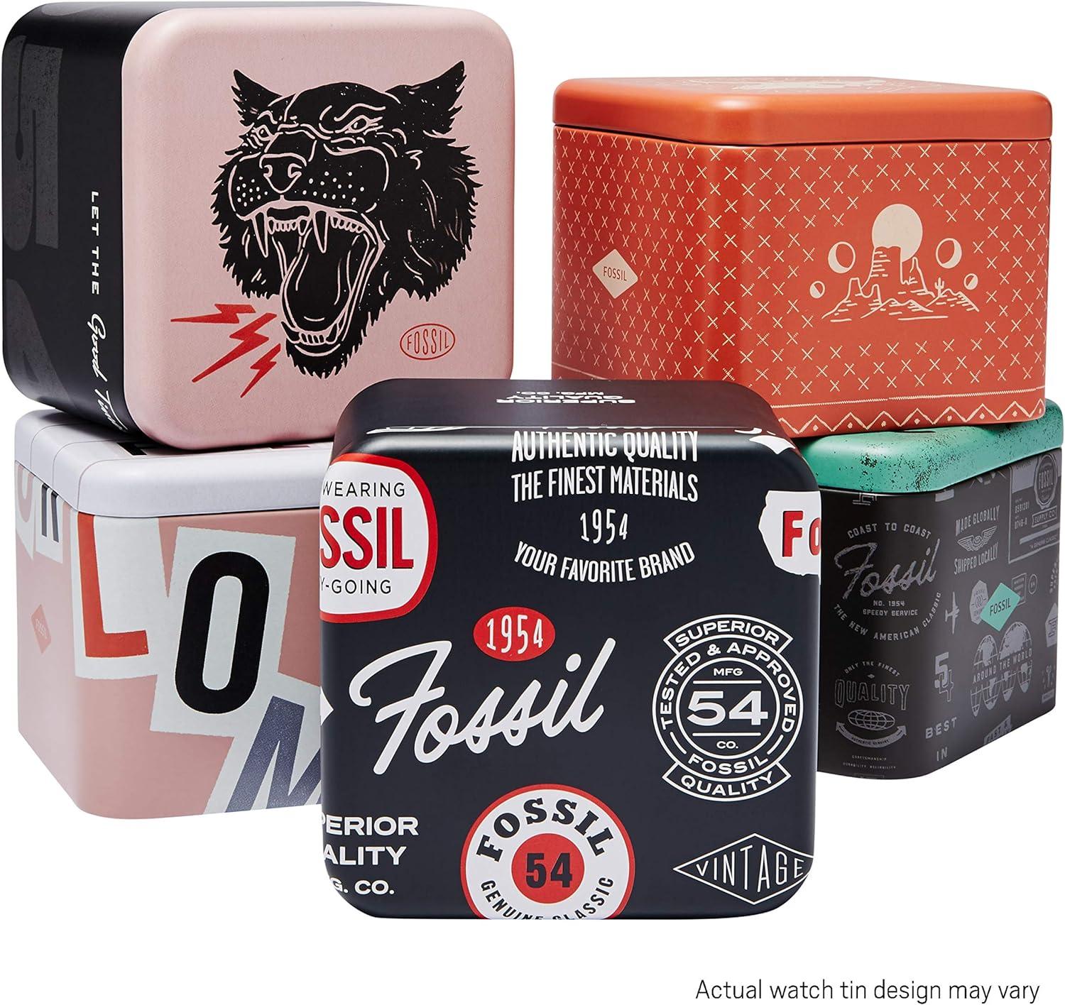 imageFossil Womens Virginia Quartz Stainless Steel ThreeHand WatchSilver