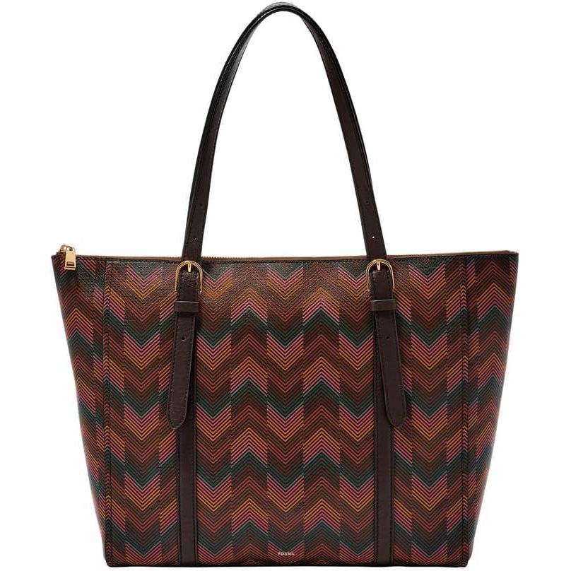 imageFossil Carlie Tote BagHarlow Multi Print