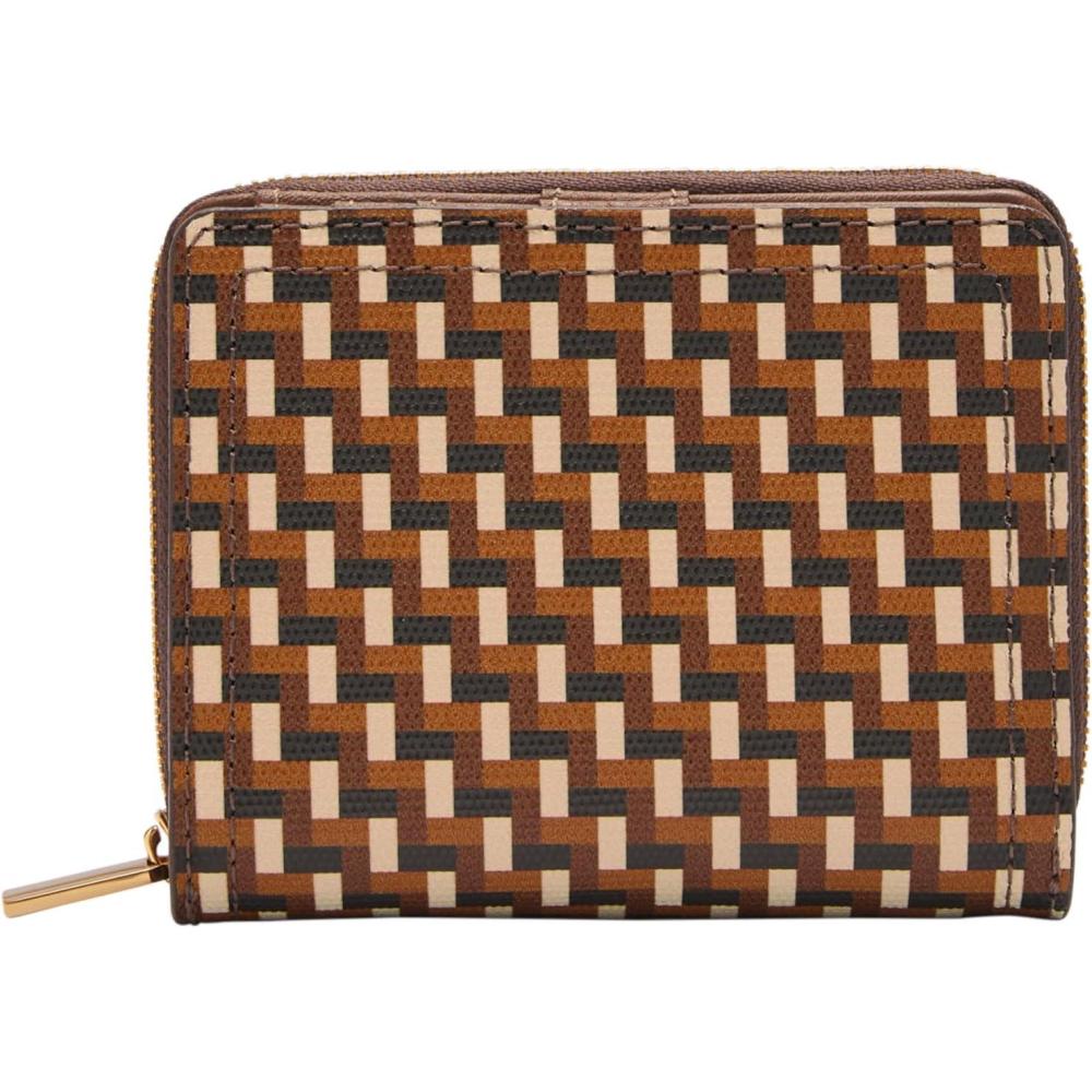imageFossil Logan Multifunction Bifold Wallet NebulaNeutral Woven Print