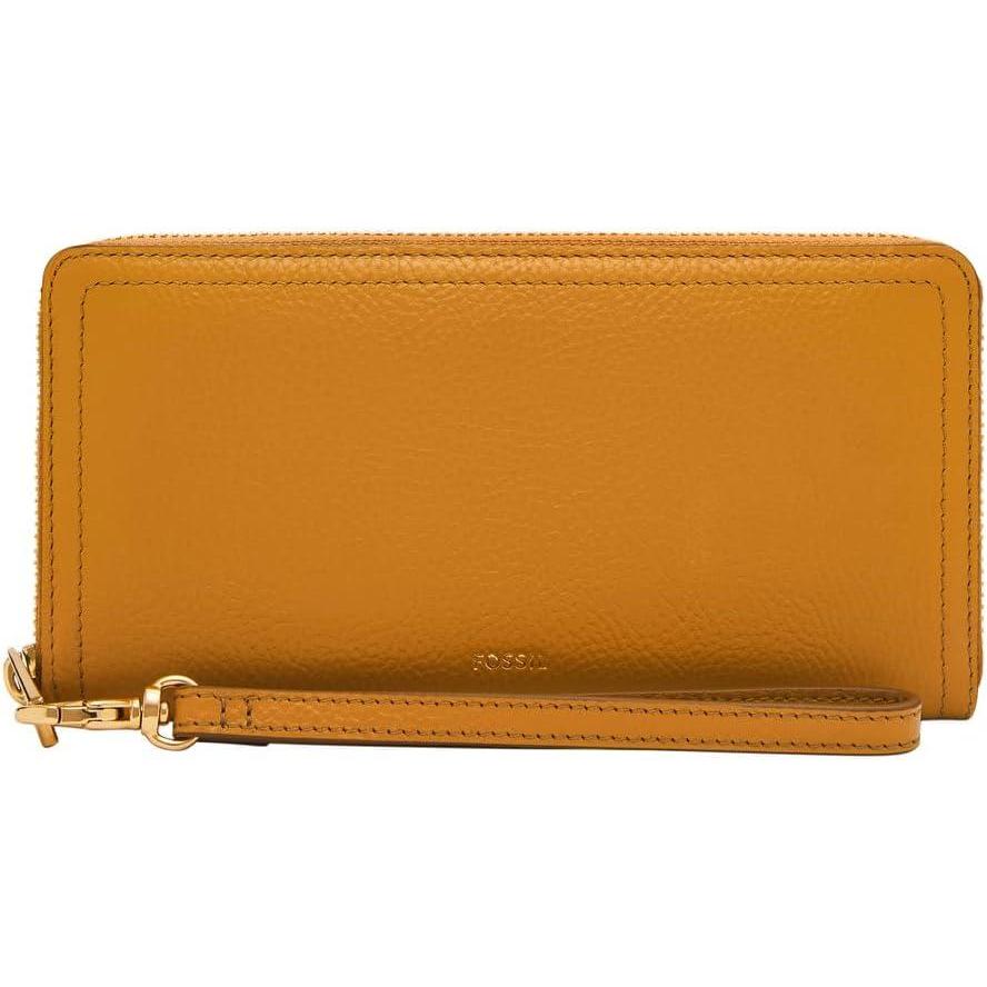 imageFossil Logan Zip Around Clutch Wallet NebulaOchre