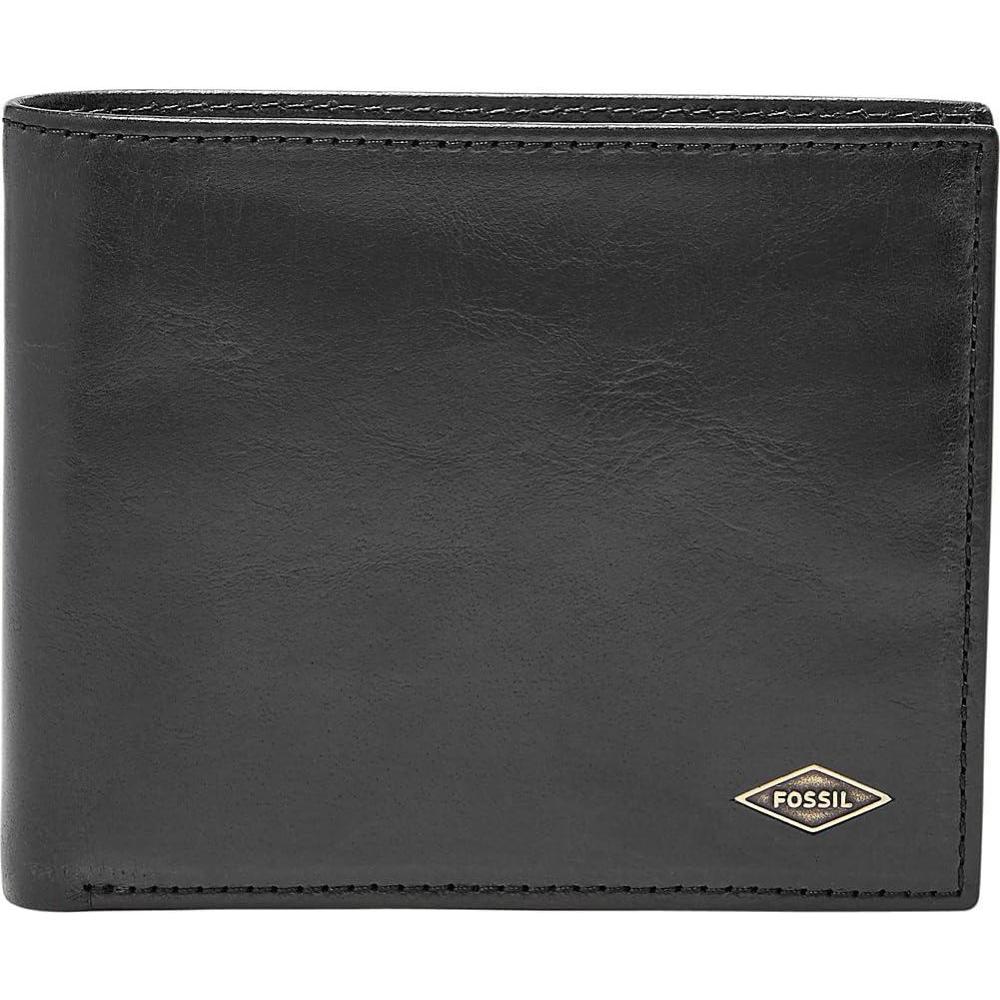 imageFossil Mens Bifold Coin Pocket WalletRyan Black