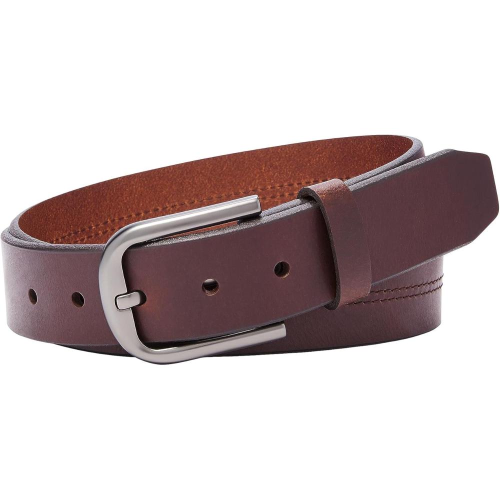 imageFossil Mens Brown Leather BeltSamson Brown