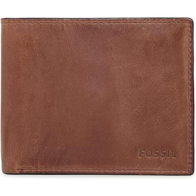 imageFossil Mens Derrick Bifold Coin Pocket WalletBrown
