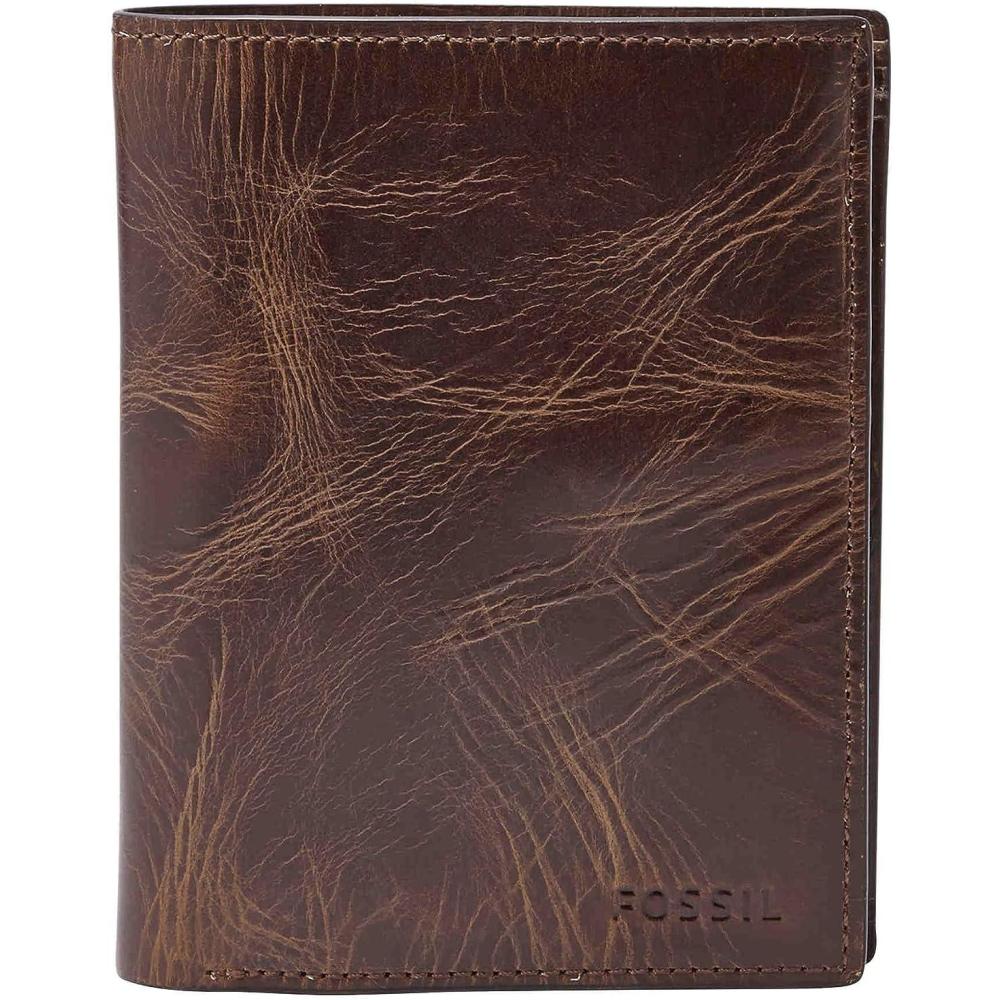 imageFossil Mens International Combination WalletDerrick Dark Brown