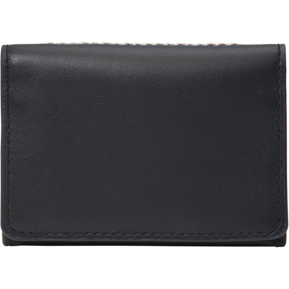 imageFossil Mens Leather Slim Minimalist Card Case Front Pocket WalletWestover Blue