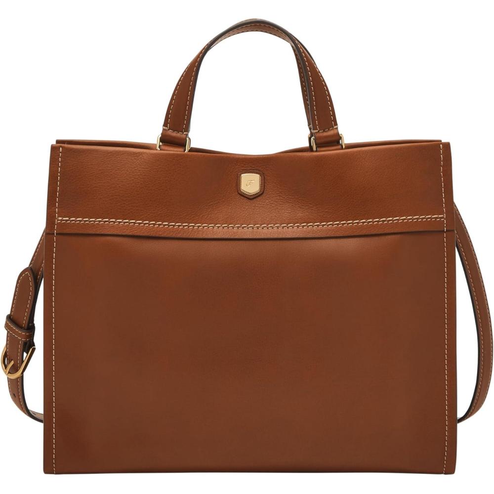 imageFossil Womens Gemma Tote BagMedium Brown Small