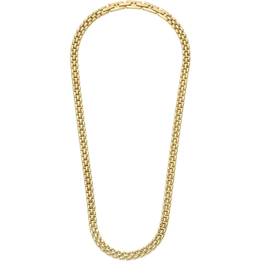 imageFossil Womens GoldTone Stainless Steel Pendant Chain Necklace for WomenGold Arden Links