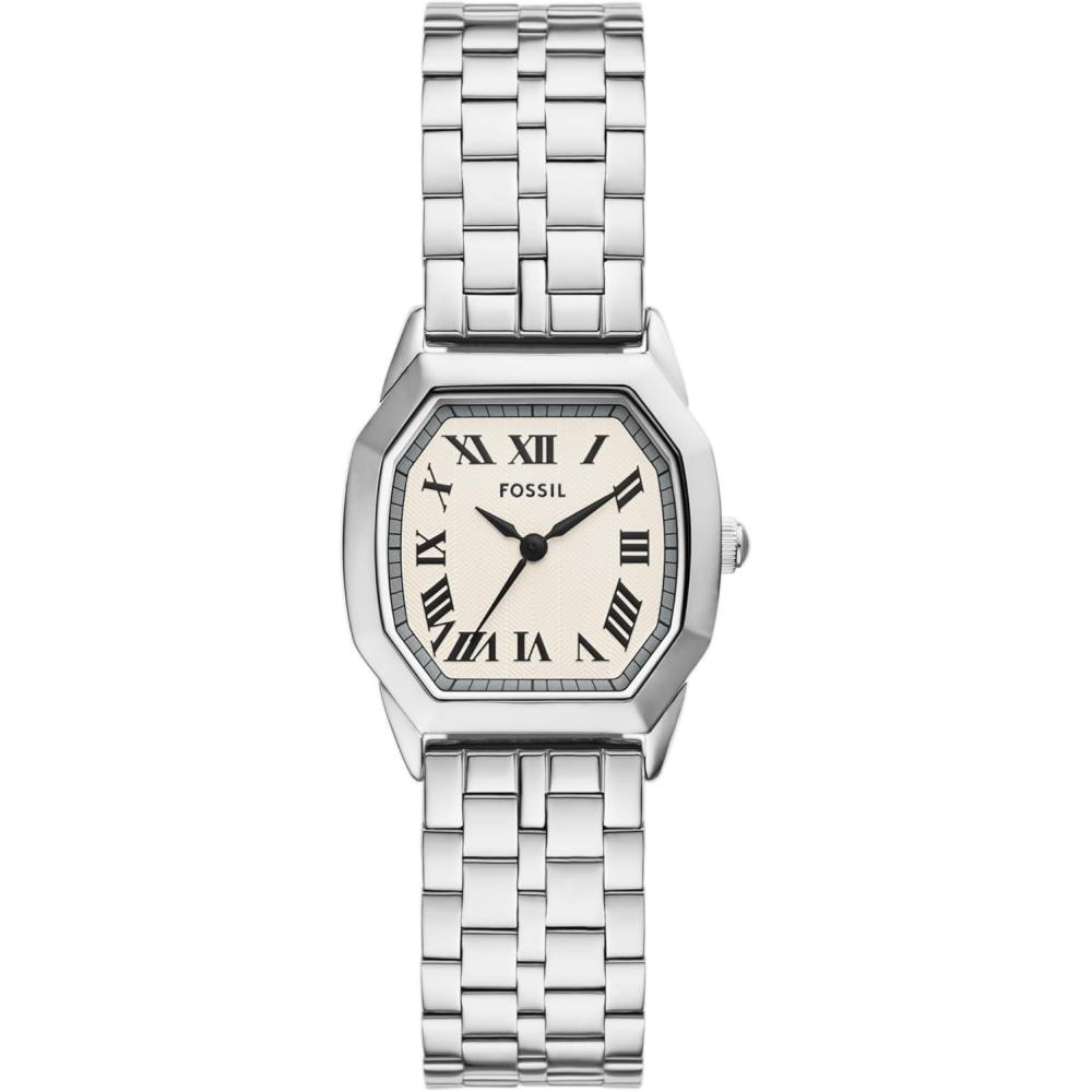 imageFossil Womens Harlow ThreeHand Stainless Steel Bracelet WatchSilver