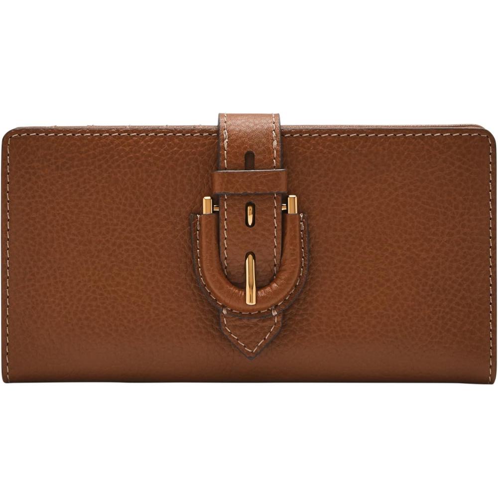imageFossil Womens Harwell Tab Bifold WalletBrown