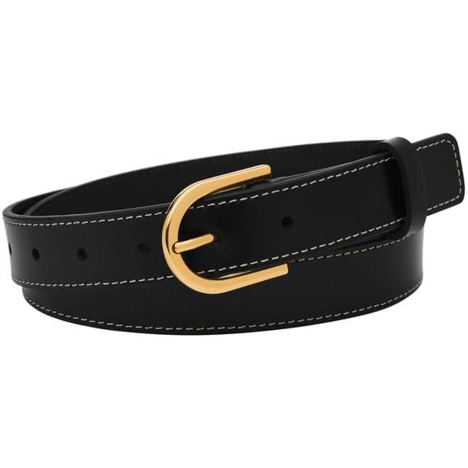 imageFossil Womens Leather BeltBlack D Ring