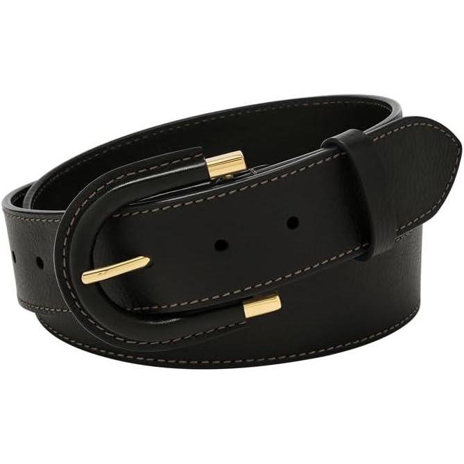 imageFossil Womens Leather BeltBlack Harwell Belt