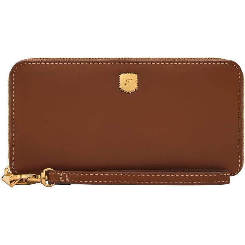 imageFossil Womens Lennox Zip Continental WalletBrown