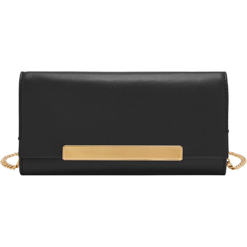 imageFossil Womens Penrose Wallet CrossbodyBlack Wallet