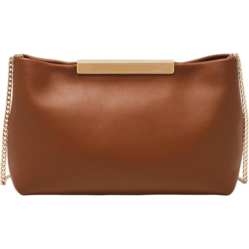 imageFossil Womens Penrose Wallet CrossbodyMedium Brown Clutch
