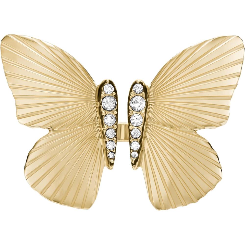 imageFossil Womens Plated Stainless Steel RingGold Butterfly