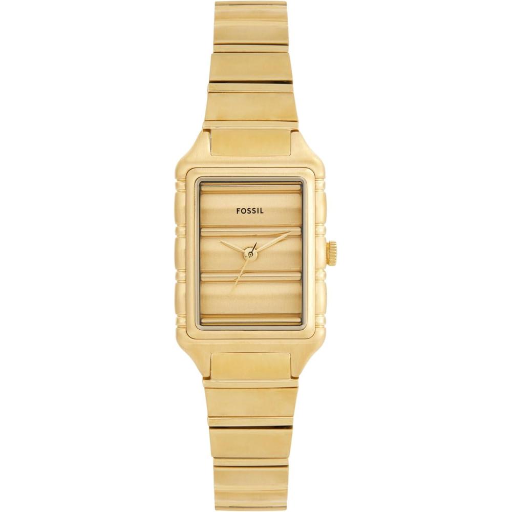 imageFossil Womens Raquel Quartz Stainless Steel ThreeHand WatchGold Tonal