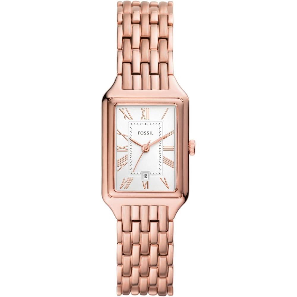 imageFossil Womens Raquel Quartz Stainless Steel ThreeHand WatchRose Gold