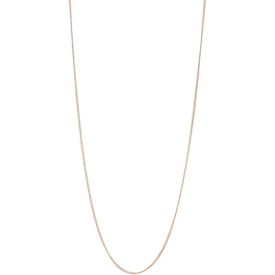 imageFossil Womens Rose GoldTone Stainless Steel Pendant Chain Necklace for Women18 Rose Gold Charm Necklace Starter