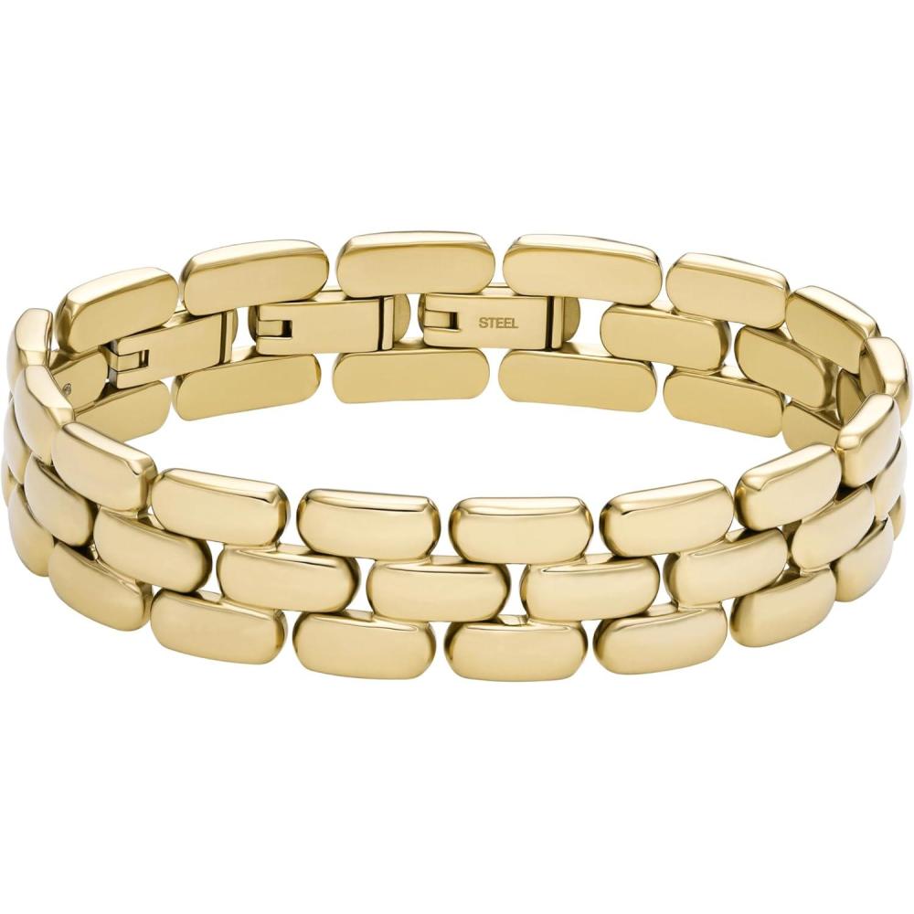 imageFossil Womens Stainless Steel Chain BraceletArden Chain