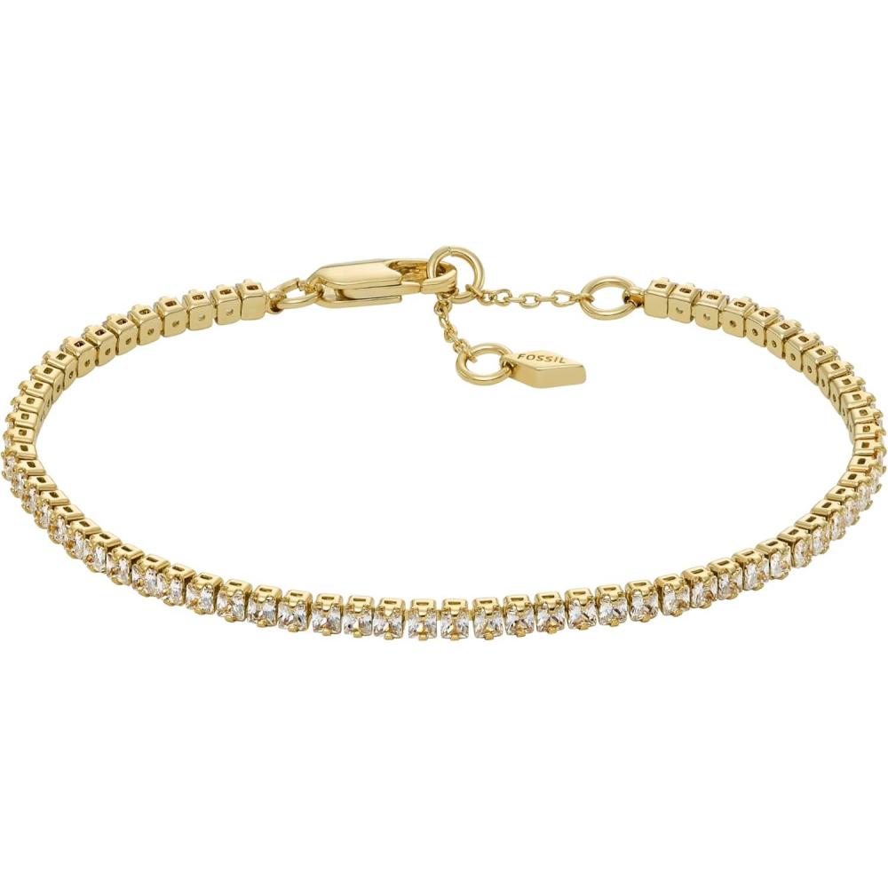 imageFossil Womens Stainless Steel Chain BraceletEllis Chain