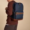 imageFossil Buckner Leather BackpackNew Buckner Navy