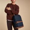 imageFossil Buckner Leather BackpackNew Buckner Navy