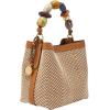 imageFossil Jessie Small Bucket Crossbody BagChevron Straw