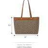 imageFossil Jessie Tote BagChevron Straw