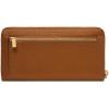 imageFossil Logan Zip Around Clutch Wallet NebulaSaddle