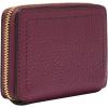 imageFossil Logan Zip Card Case Black with KeychainBerry