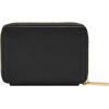 imageFossil Logan Zip Card Case Black with KeychainBlack