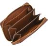 imageFossil Logan Zip Card Case Black with KeychainBrown