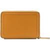 imageFossil Logan Zip Card Case Black with KeychainOchre
