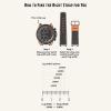 imageFossil Mens 22mm Dark Brown LiteHide Leather Watch BandBrown LeatherGunmetal