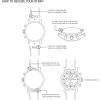 imageFossil Mens 22mm Dark Brown LiteHide Leather Watch BandSilver