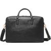 imageFossil Mens Asher Leather Messenger Laptop BagAsher Black Leather