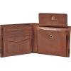 imageFossil Mens Bifold Coin Pocket WalletQuinn Black