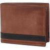 imageFossil Mens Bifold Coin Pocket WalletQuinn Brown