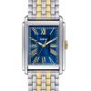 imageFossil Mens Carraway Quartz Stainless Steel ThreeHand WatchGoldSilverBlue