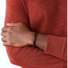 imageFossil Mens Casual Stainless Steel and Genuine Leather Bracelet for MenBlackBrown