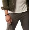 imageFossil Mens Casual Stainless Steel and Genuine Leather Bracelet for MenDark Brown