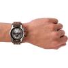 imageFossil Mens Coachman Quartz Stainless Steel and Leather Chronograph WatchBrown