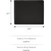 imageFossil Mens Derrick Bifold Coin Pocket WalletBlack