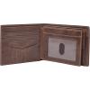 imageFossil Mens Derrick Bifold Coin Pocket WalletDark Brown