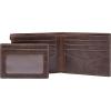 imageFossil Mens Derrick Leather Bifold Sliding 2in1 with Removable Card Case Wallet Dark Brown Model ML3685201Derrick Dark Brown