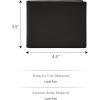 imageFossil Mens Derrick Leather RFIDBlocking Bifold Passcase with Removable Card Case WalletBlack